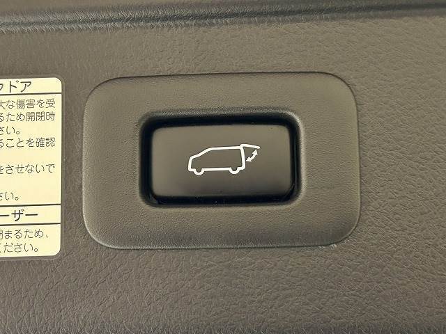 【電動リアゲート】ボタンひとつで大きなゲートも簡単に開閉可能です。高級車ならではの装備は嬉しいですね。