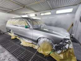 当時の配合で全塗装しております。