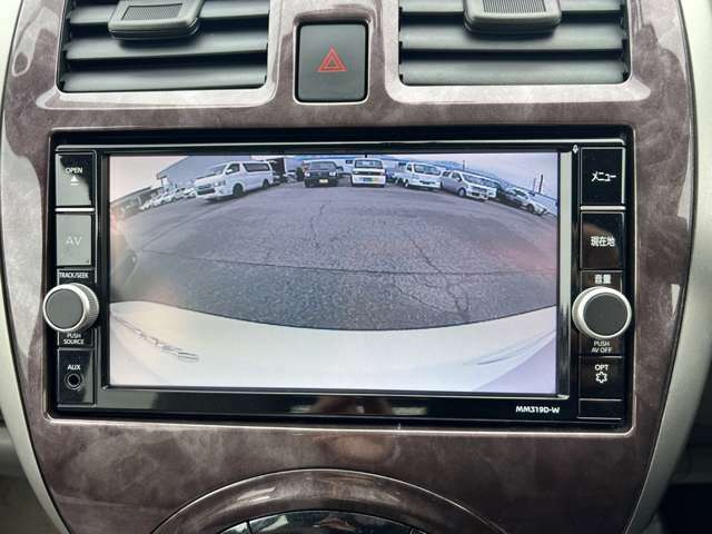 駐車時にとても役立つバックカメラ付きです！