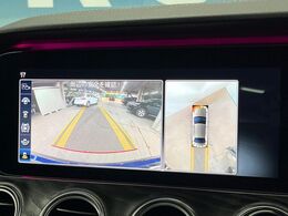 ●パノラミックビューモニター：専用のカメラにより、上から見下ろしたような視点で360度クルマの周囲を確認することができます☆死角部分も確認しやすく、狭い場所での切り返しや駐車もスムーズに行えます。