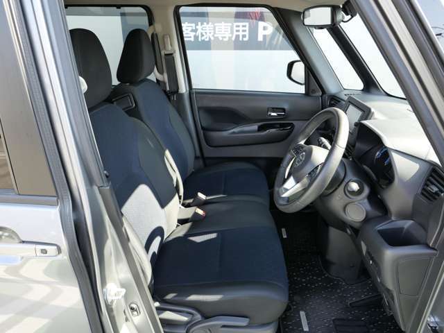 乗り降りしやすい運転席