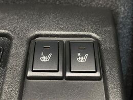 【シートヒーター】寒い日に重宝するシートヒーター！エアコンより早く温まってくれるので寒がりの人も安心ですね♪エアコンの温風は乾燥するから苦手、という方にもをおすすめです。