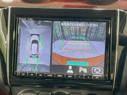 【全方位モニター用カメラ】専用のカメラにより、上から見下ろしたような視点で360度クルマの周囲を確認することができます☆死角部分も確認しやすく、狭い場所での切り返しや駐車もスムーズに行えます。