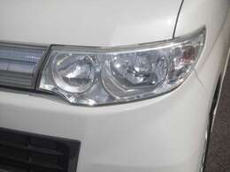 ヘッドライトも綺麗でしょ♪