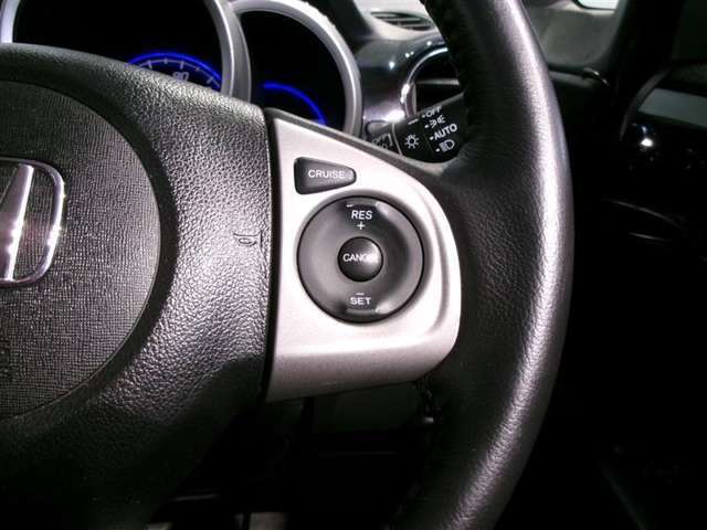 クルーズコントロールで高速道路の走行もラクラク♪