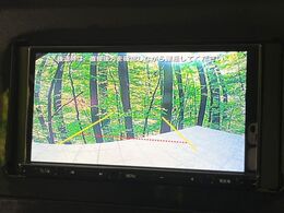 【バックカメラ】駐車時に後方がリアルタイム映像で確認できます。大型商業施設や立体駐車場での駐車時や、夜間のバック時に大活躍！運転スキルに関わらず、今や必須となった装備のひとつです！