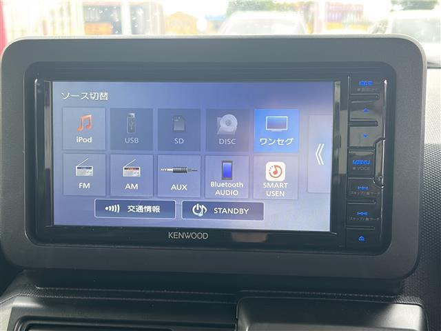 【メモリナビ】ナビゲーション機能はもちろん、多彩なメディアをお使いいただけます。TV、Bluetooth接続、CD再生も可能。