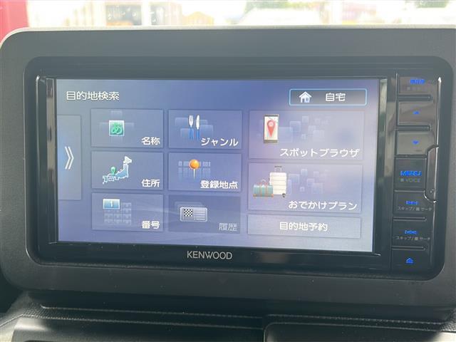 【メモリナビ】ナビゲーション機能はもちろん、多彩なメディアをお使いいただけます。TV、Bluetooth接続、CD再生も可能。