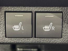 【シートヒーター】寒い日に重宝するシートヒーター！エアコンより早く温まってくれるので寒がりの人も安心ですね♪エアコンの温風は乾燥するから苦手、という方にもをおすすめです。