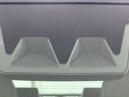 【スマートアシスト】走行中に前方の車両等を認識し、衝突しそうな時は警報とブレーキで衝突回避と被害軽減をアシスト。より安全にドライブをお楽しみいただけます。