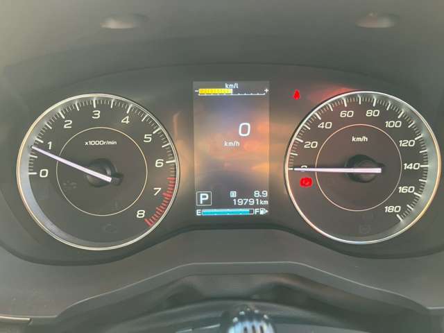 【アナログスピードメーター】昼夜問わず視認性がよく安心してドライブできますね♪