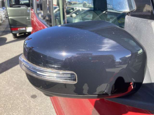 【ウインカー付きドアミラー】バイクとの事故防止になります☆小さいところまで気を配ったデザインです☆