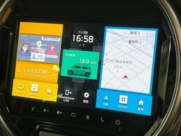 【純正ナビ】人気の純正ナビを装備しております。ナビの使いやすさはもちろん、オーディオ機能も充実！キャンプや旅行はもちろん、通勤や買い物など普段のドライブも楽しくなるはず♪