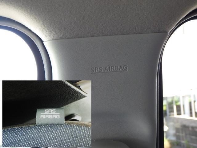 運転席・助手席SRSエアバッグに加えて、フロントシートSRSサイドエアバッグ、SRSカーテンエアバッグを標準装備。