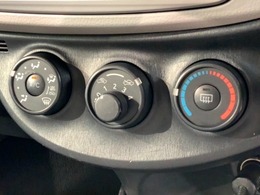 ダイヤル式のエアコンは操作性もよいですよ。