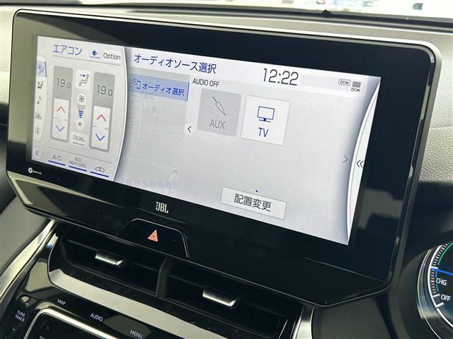 【純正ナビ】専用設計で車内の雰囲気にマッチ！ナビ利用時のマップ表示は見やすく、いつものドライブがグッと楽しくなります！