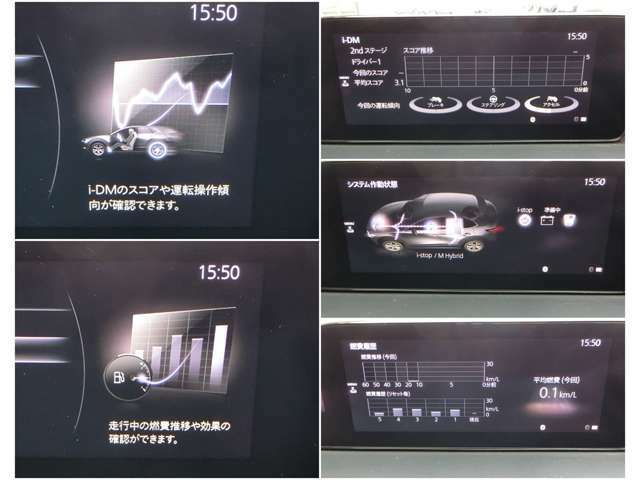 iDMといった運転スキル向上を支援するシステムも搭載され、燃費モニターと合わせて、車を通して運転技術アップ↑↑↑