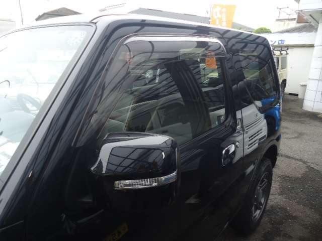 ウィンカー一体電動格納ミラー＆ドアバイザー＾0＾