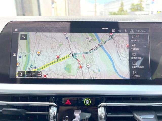 ●BMW純正ナビ:一体感のあるナビは、高級感ある車内を演出してくれます。Bluetooth再生などオーディオ機能も充実しておりますので、運転もより楽しめます♪