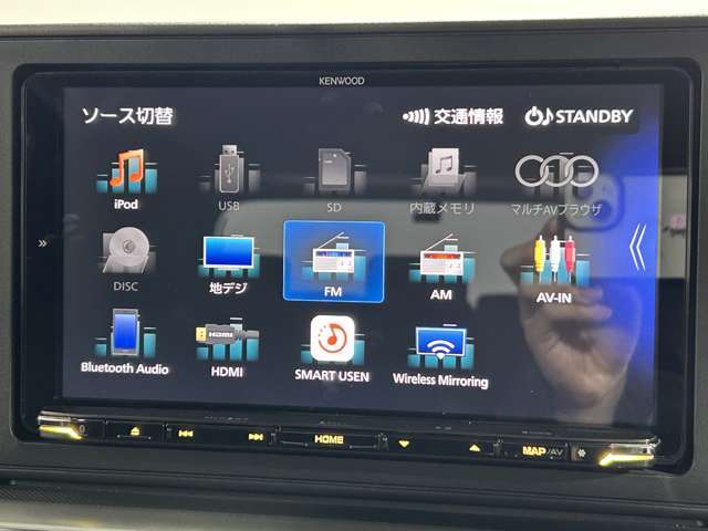 【ナビ】運転がさらに楽しくなりますね！！！ ◆DVD再生可能◆フルセグTV◆Bluetooth機能あり