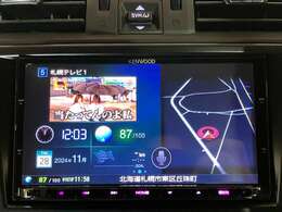 【SDナビ】使いやすく、しっかりと目的地まで案内をしてくれます♪Bluetooth接続可能です♪