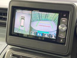 【全方位モニター用カメラ】専用のカメラにより、上から見下ろしたような視点で360度クルマの周囲を確認することができます☆死角部分も確認しやすく、狭い場所での切り返しや駐車もスムーズに行えます。