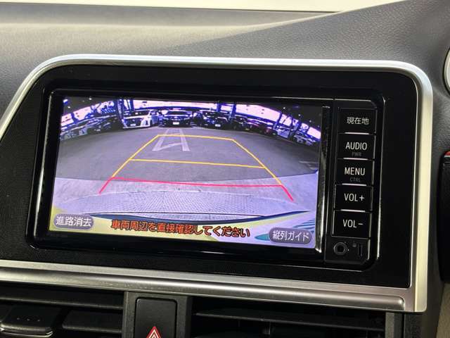 便利な【バックカメラ/バックモニター】で安全確認もできます。駐車が苦手な方にもオススメな便利機能です！！！