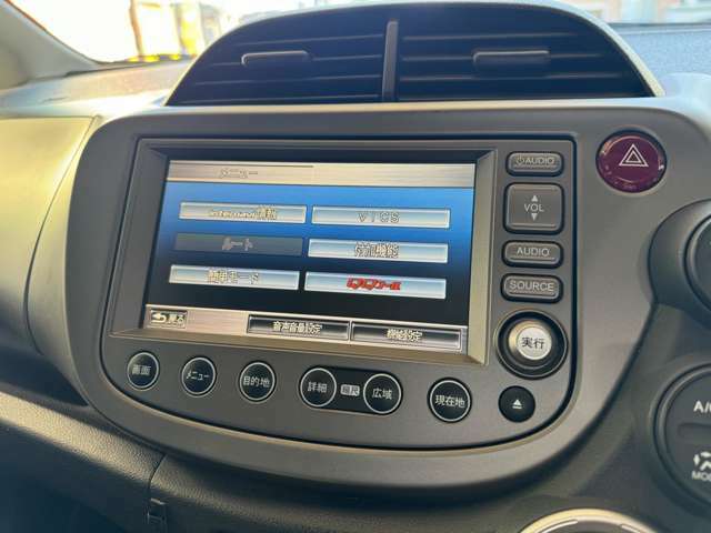 カーナビの液晶もきれいで、タッチ感度も良好です。