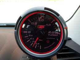 オートゲージ製ブーストメーター装備！