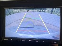 【バックカメラ】駐車時に後方がリアルタイム映像で確認できます。大型商業施設や立体駐車場での駐車時や、夜間のバック時に大活躍！運転スキルに関わらず、今や必須となった装備のひとつです！