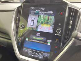 【マルチテレインモニター】車のフロントやサイドのカメラ画像を同時にモニター表示することで、悪路や狭い道を走行時でも周囲の状況確認ができ安心！本格SUVにうれしい装備です♪