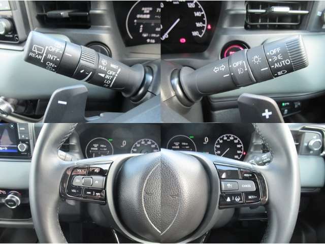 【装備】ヘッドライトAUTOスイッチも付いて夜間やトンネルでの点灯もバッチリです。