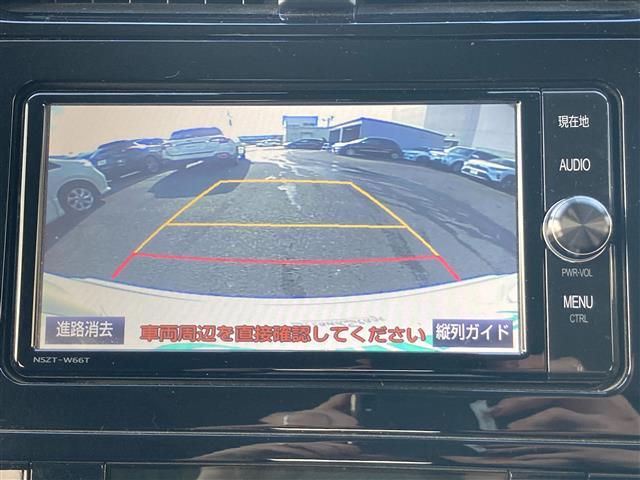 【　バックカメラ　】便利なバックカメラ装備で安全確認を頂けます。駐車が苦手な方にもオススメな便利機能です♪