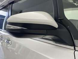 【ドアミラー】大きくて見やすいので、後方を見るときも安心です！