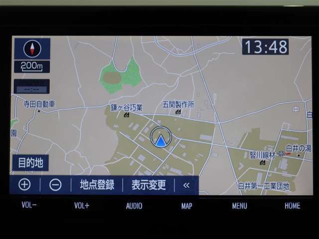 Bluetooth付きナビ装着車で知らない道もラクラク