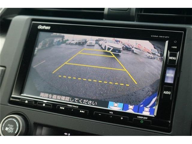 【ガイドライン付バックカメラ】駐車時は車両後方の安全をモニターで確認することができます♪無料お問い合わせ番号0078-6040-7864まで！