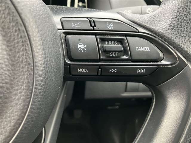 クルーズコントロール付いてます！