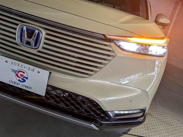 LEDヘッドライト装備！夜間もばっちり照らします。