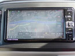 ナビ装備で知らない場所もあっという間に検索♪ちょっとしたお出かけや旅行もこれでばっちりですね。