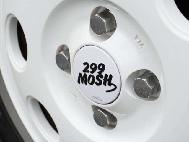 【14インチ社外アルミホイール】299MOSH　14インチアルミホイールを装着しております。