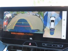 「パノラミックビューモニター」でクルマを真上から見るように周囲を確認でき、駐車の際に大活躍☆