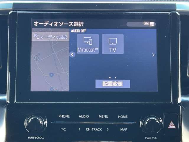 【オーディオ】FM / AM / フルセグTV / CD / DVD / Bluetooth /