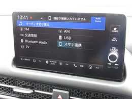 ナビゲーションはホンダコネクトディスプレイが装着されております。AM、FM、フルセグTV、Bluetoothがご使用いただけます。初めて訪れた場所でも道に迷わず安心ですね！