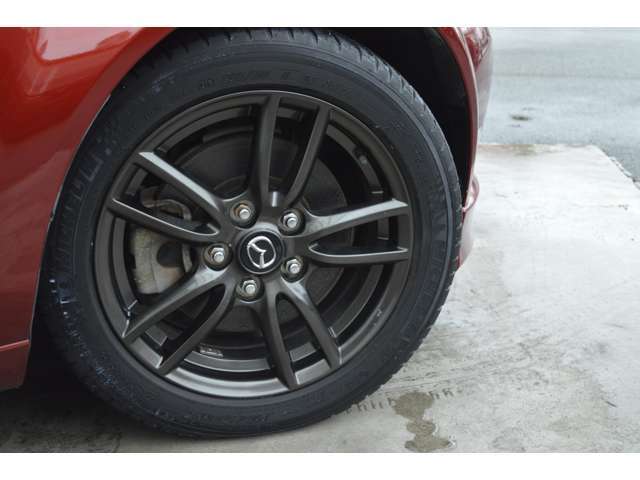 タイヤ山も十分残っておりますので、当分使用可能となっております。