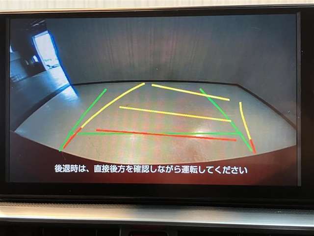 バックモニター付きで駐車もらくらく！