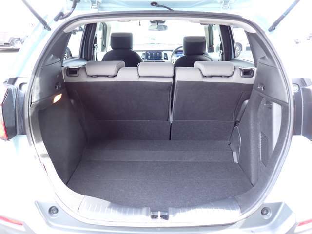 ラゲッチは広々！シートアレンジで大きな荷物も積めますよ！