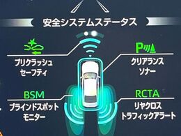 【トヨタセーフティセンス】走行中に前方の車両等を認識し、衝突しそうな時は警報とブレーキで衝突回避と被害軽減をアシスト。より安全にドライブをお楽しみいただけます。