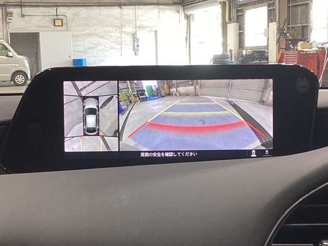 駐車の時バックカメラは便利で安心ですね、