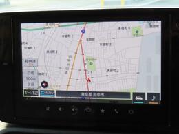 ナビ付きです。