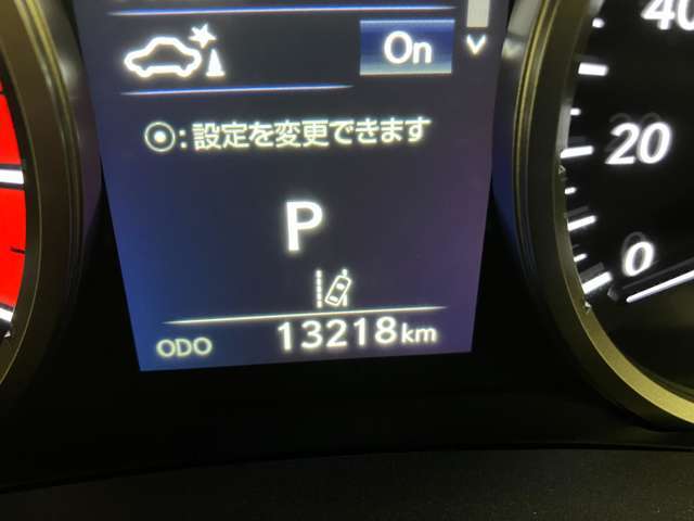 ODOメーターです。新車からの走行距離になります。